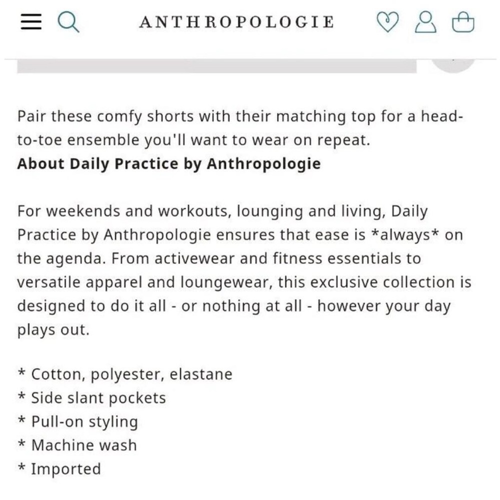 Anthropologie Kimberly Shorts - Picture 4 of 10